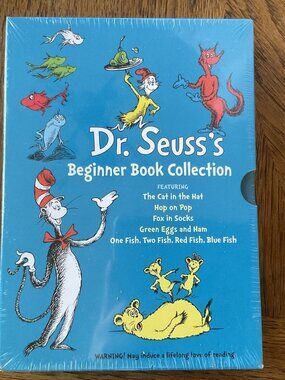 Dr. Seuss Sealed Boxed Set Collection the Cat in the Hat, Green Eggs & Ham